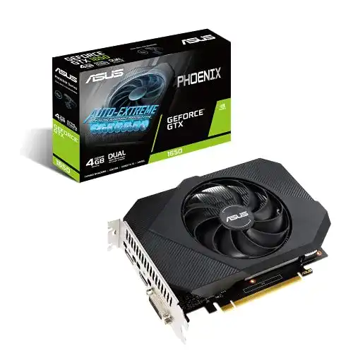 Asus Phoenix GeForce GTX 1650 4GB Grafikkarte für Gaming