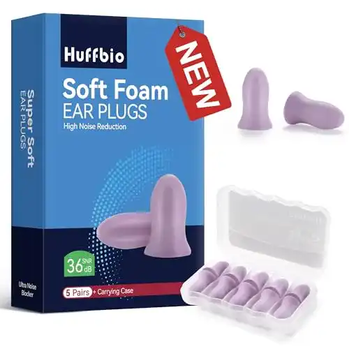 Ohrstöpsel zum Schlafen von Huffbio Effektiver Gehörschutz