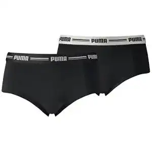Puma Damen Badehose Boxershorts 573010001200010 in Schwarz