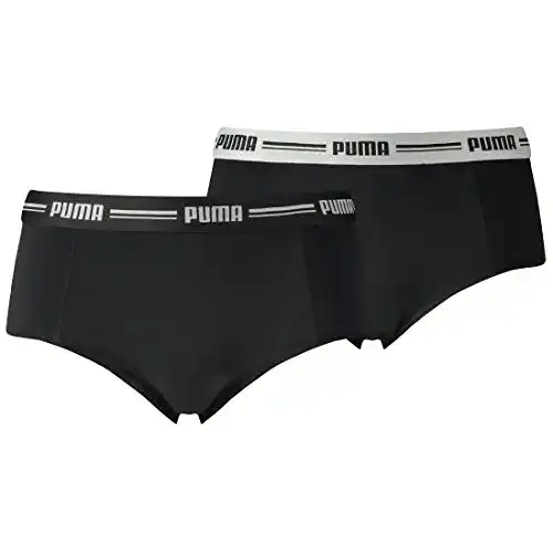 Puma Damen Badehose Boxershorts 573010001200010 in Schwarz