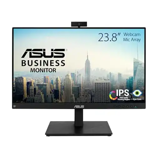 ASUS Business BE24EQSK Monitor mit Webcam, 24 Zoll Full HD