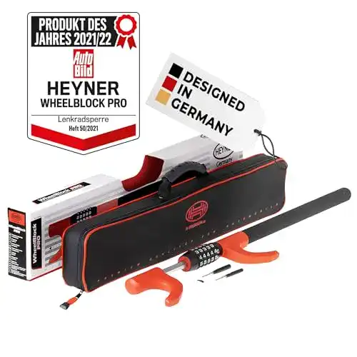 Lenkradkralle Heyner Lenkradsperre mit Zahlenschloss