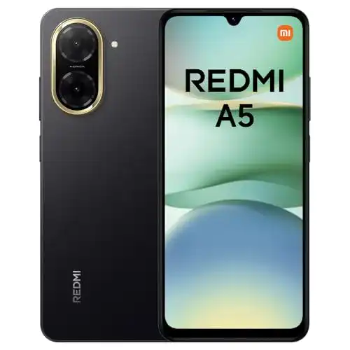 Xiaomi Redmi A5 Smartphone mit 4GB RAM und 128GB Speicher in Schwarz