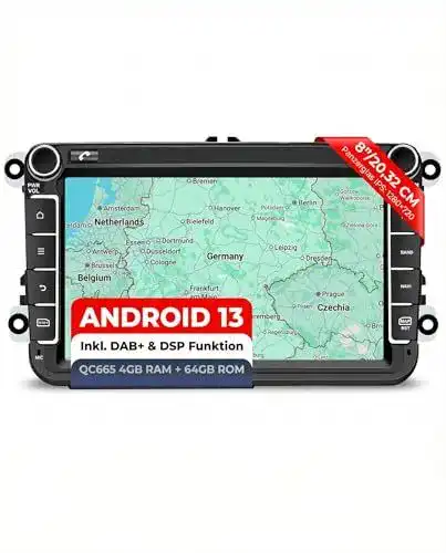 Autoradio mit Navigation und Android 12 – M.I.C. AV8V7