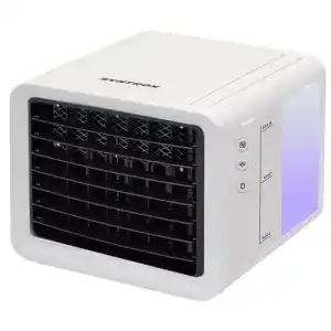 Mini Luftkühler von Syntrox Germany mit USB-Anschluss und Verdunstungskühlung