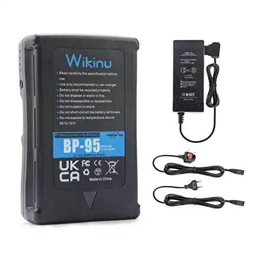 V-Mount-Akku Wikinu 95Wh 6600mAh für mobile Videoproduktion