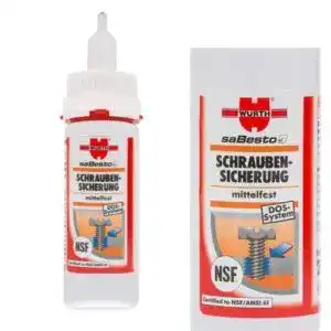 Mittelfeste Schraubensicherung von Würth – 25g für Schrauben