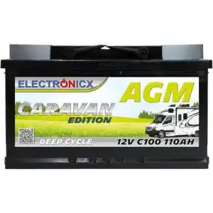 AGM-Batterie für Wohnmobile – Electronicx 12V 110Ah