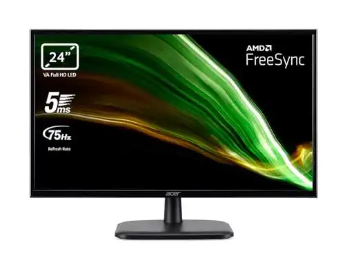 NEC Monitor Acer EK240YC, Schwarz, 23,8 Zoll Full HD