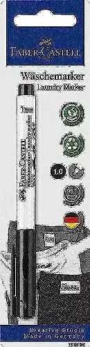 Textilstifte Faber-Castell 159596 – Textilmarker mit 1 mm Rundspitze