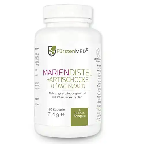 Mariendistel Kapseln von FürstenMED mit hochdosiertem Silymarin