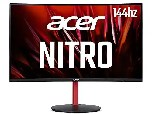 Acer Monitor 24 Zoll Nitro XZ242QPbmiiphx mit Curved VA-Panel