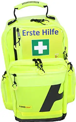 Notfallrucksack Aerocase Medicus PRO 28 Liter – Leer – Gelb