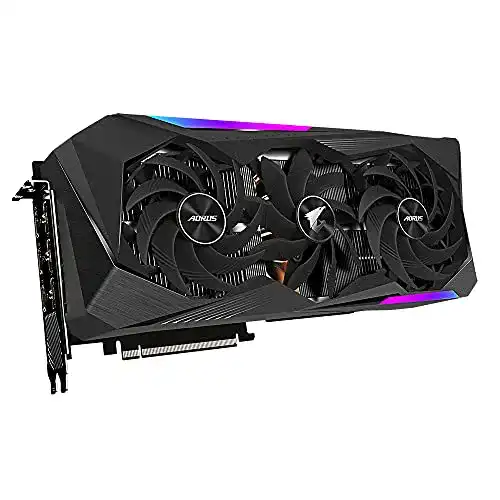 GeForce RTX 3070 Ti Gigabyte AORUS Master Grafikkarte mit 8 GB