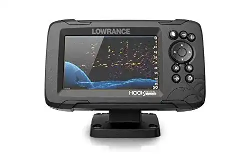 Lowrance Echolot Hook Reveal 5X SplitShot – 5 Zoll Fischfinder