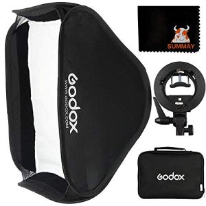 Zusammenklappbare Softbox für Godox Aufsteckblitz 80×80