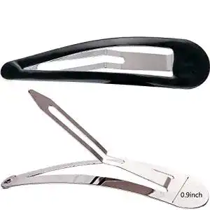 Haarspangen Loneedy Lange Haarklammern aus Metall, 8,9 cm, 10 Stück