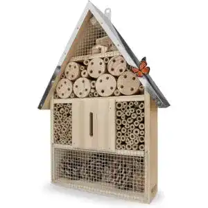 Insektenhotel Wildlife Friend 39 x 23 cm, naturbelassen und wetterfest