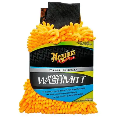 Auto Waschhandschuh Meguiar’s X210200EU Hybrid Mikrofaser