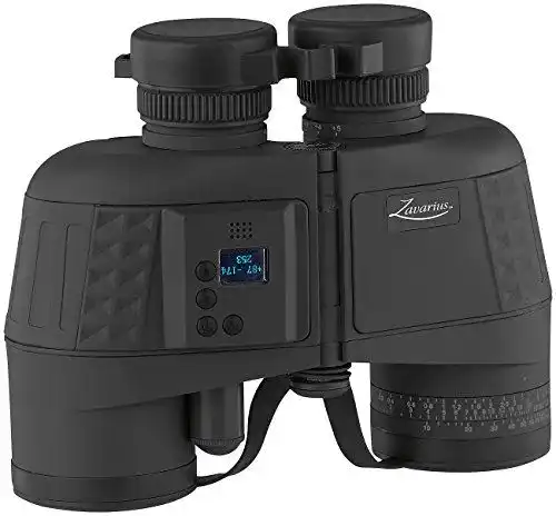 Fernglas mit Kompass von Zavarius – Wasserdichtes 7×50 Modell