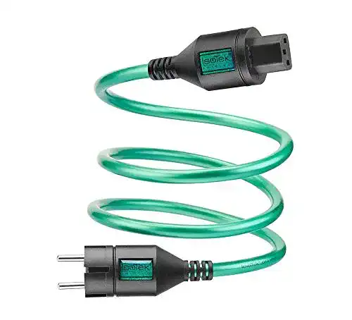 Hifi-Netzkabel IsoTek EVO3 Initium mit Schutzkontakt C13, 1,5 Meter