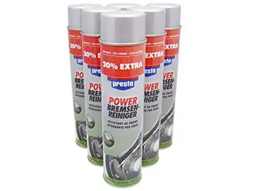 Bremsenreiniger Presto 6 Dosen Spray 600ml Set
