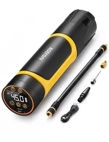 AstroAI Elektrische Luftpumpe 150 PSI für Reifen und Bälle