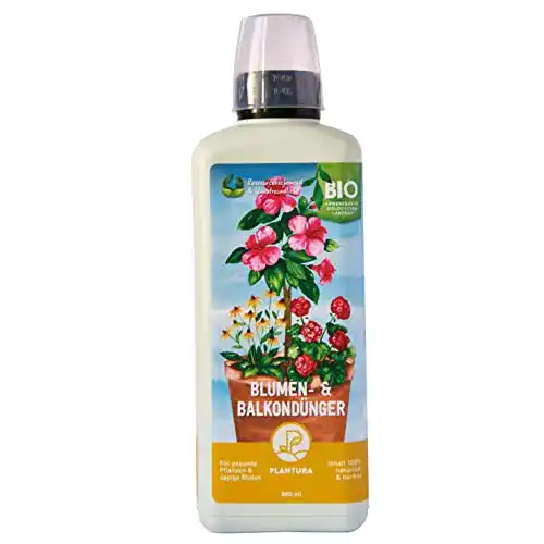 Flüssigdünger Plantura Bio für Blumen und Balkonpflanzen