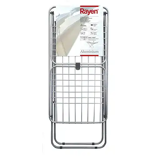 Wäscheständer aus Aluminium Rayen mit 20 Meter Trockenfläche