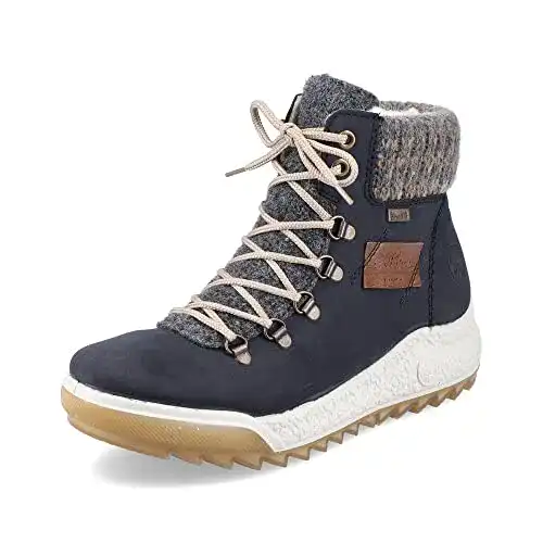 Winterstiefel Damen Rieker Schnürstiefeletten Y4730