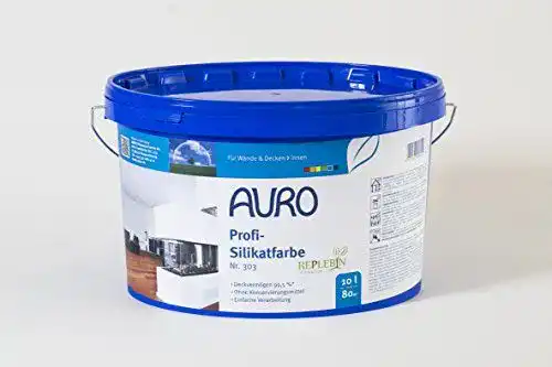 Silikatfarbe Auro Profi 10 Liter für Innen- und Außenbereich