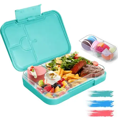 Bento-Box Braoses Lunchbox mit 4/6 Fächern für verschiedene Lebensmittel