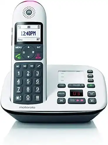 Schnurloses Telefon Motorola CD5011 DECT Digital für Senioren