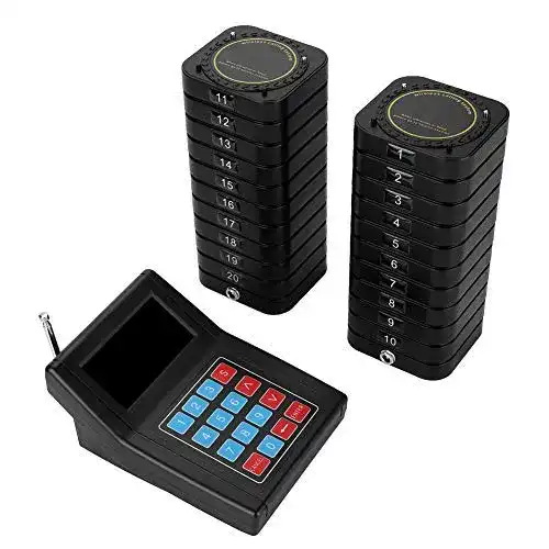 Restaurant Pager Bewinner Drahtloses Kundenrufsystem für Restaurants