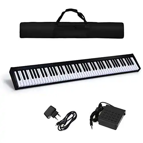 Costway digitales Piano Keyboard mit 88 Tasten