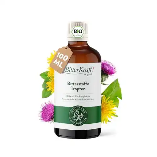 Bitterstoffe Tropfen BitterKraft BIO Bitterkräuter Mischung