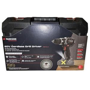 Parkside Akkuschrauber PERFORMANCE PABSP 20 Li X20V mit LED und 60 Nm
