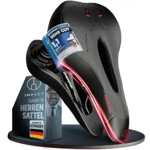 Fahrradsattel Impact Bike Accessories für Herren – Ergonomischer Komfort