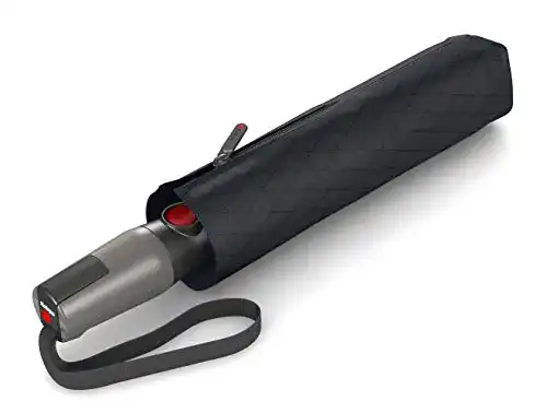 Knirps T.400 Duomatic Taschenschirm mit Futteral für 2 Personen