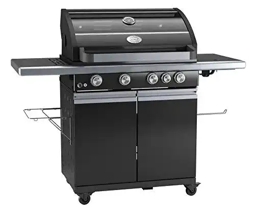 Rösle Gasgrill BBQ-Station Magnum G4 Schwarz mit 4 Brennern