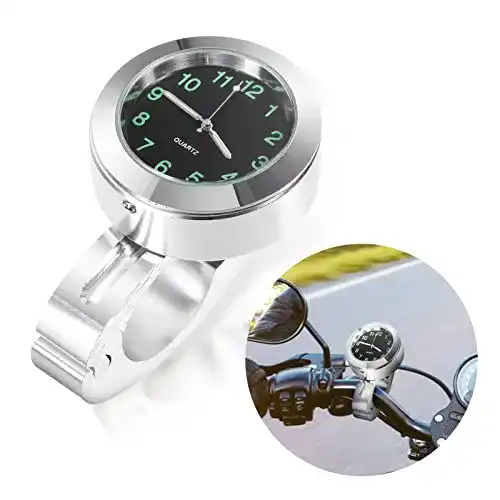 Motorrad Uhr Vokmon mit Lenkerhalterung für Fahrradzubehör