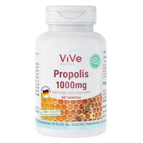 Propolis Kapseln Vive Supplements 1000mg – 60 Tabletten