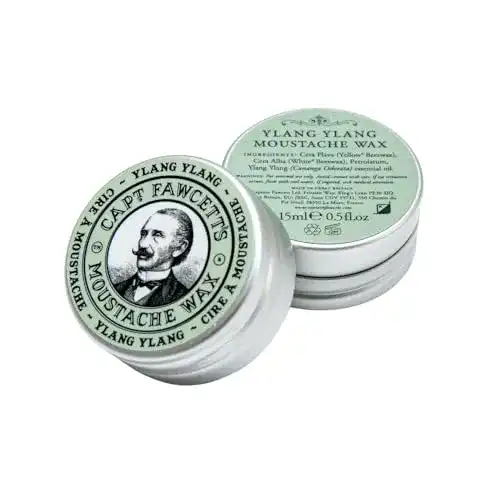 Bartwachs Captain Fawcett Moustache Wax Ylang 15ml