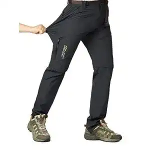 Wanderhosen für Herren von CLOUSPO Outdoor Hose mit Zip-Off Funktion