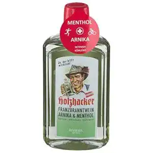 Franzbranntwein Holzhacker mit Arnika und Menthol 500 ml von Riviera