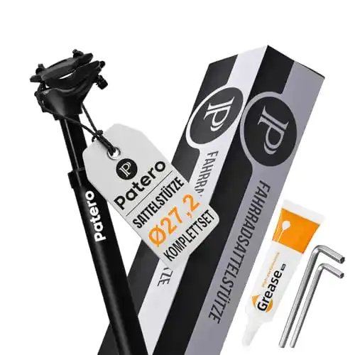 Sattelstütze Patero, gefedert, Ø 27,2 mm – Universal Feder