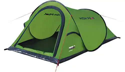 High Peak Campo 2 Wurfzelt für 2 Personen – Pop Up Zelt