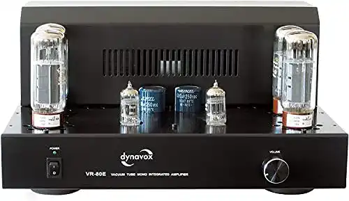 Röhrenverstärker Dynavox Mono-Vollverstärker VR-80 schwarz