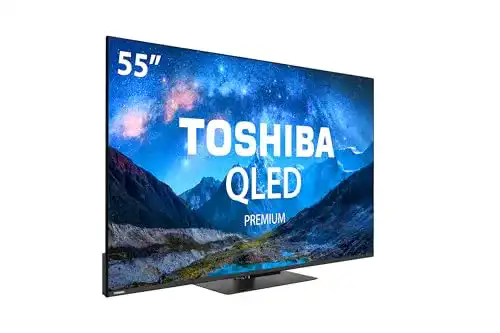 Toshiba QLED Fernseher 55QV3F63DG 55 Zoll 4K Ultra HD mit Dolby Vision