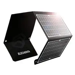 Mobile Solaranlage Elecaenta 30W ETFE Faltbares Solar Ladegerät